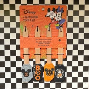 Disney Halloween Spatula Set - Black, Orange, Gray